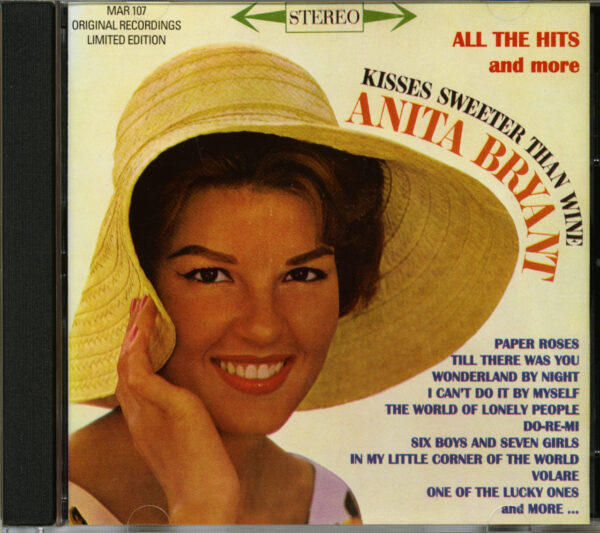 Anita Bryant - All The Hits And More - Kisses Sweeter Than Wine (CD)