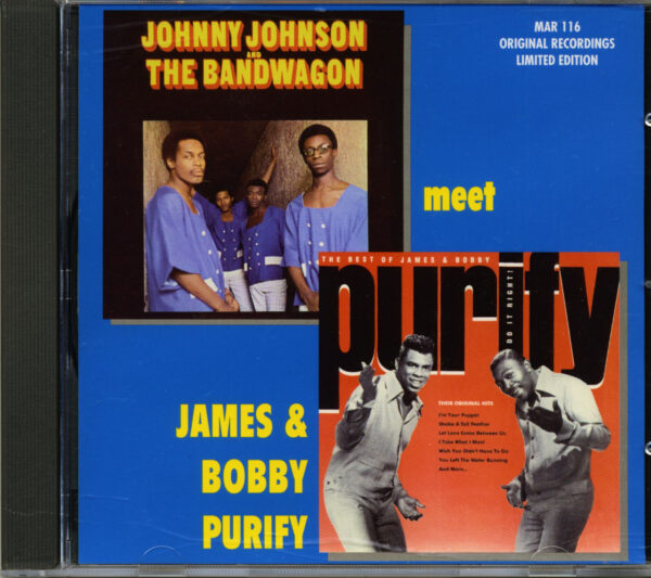 James  & Bobby Purify - James & Bobby Purify Meet Johnny Johnson & The Bandwagon (CD)