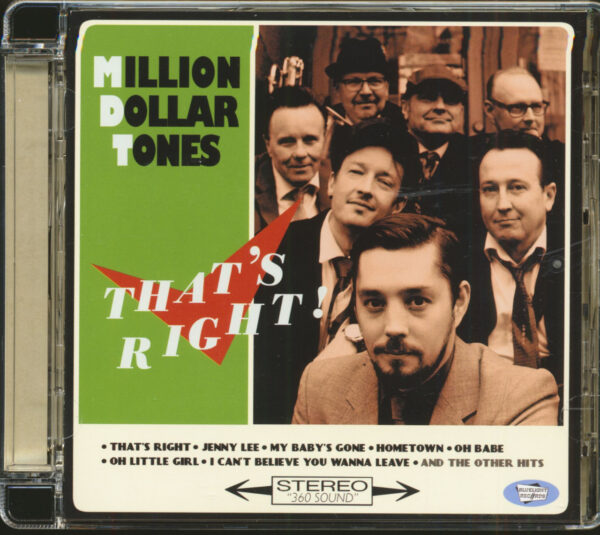 The Million Dollar Tones - That's Right! (CD)