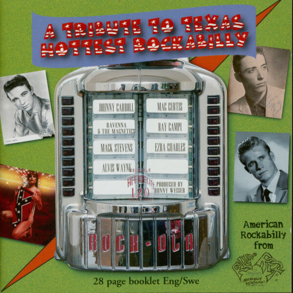 Various - A Tribute To Texas Hottest Rockabilly (CD)