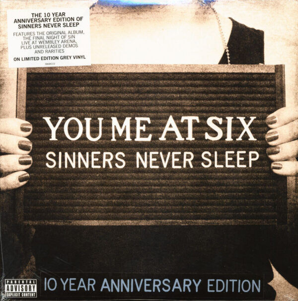 You Me At Six - Sinners Never Sleep - 10th Anniversary Editon (3-LP