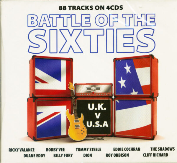 Various - Battle Of The Sixties - U.K. Versus U.S.A. (4-CD)