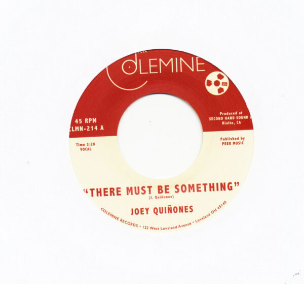 Joey Quinones - There Must Be Something - Love Me Like You Used To (7inch