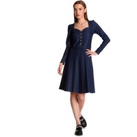 Vive Maria Nevada Girl Denim Damen A-Linien-Kleid blau