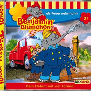 Benjamin Blümchen 031 als Feuerwehrmann [Audio CD] Benjamin Bl³mchen