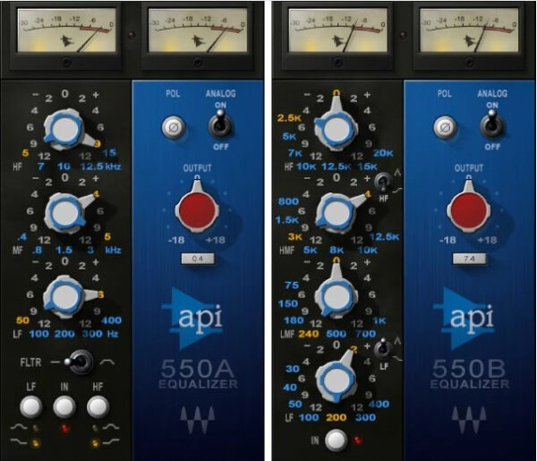 Effekt Plugin Waves API 550