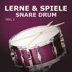 Schule für klene Trommel Lerne & Spiele Snare Drum 1