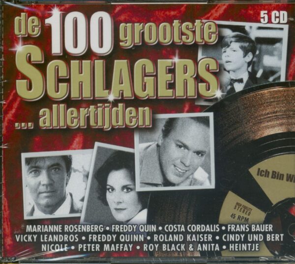 Various - 100 Schlager 5-CD