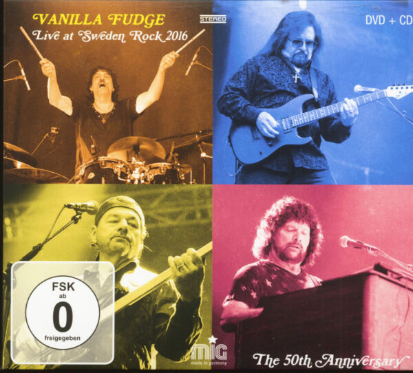 Vanilla Fudge - Live At Sweden Rock 2016 - The 50th Anniversary (CD & DVD)