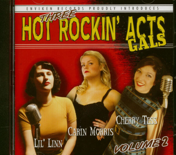 Various - Three Hot Rockin' Acts - Gals Vol.2 (CD)