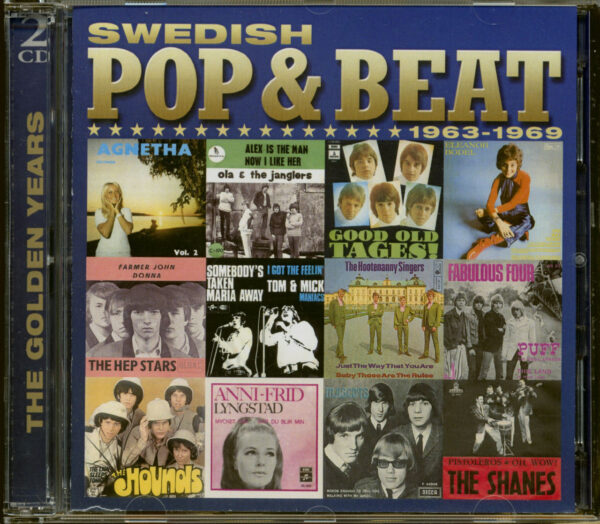 Various Artists - Swedish Pop & Beat - The Golden Years (2-CD)