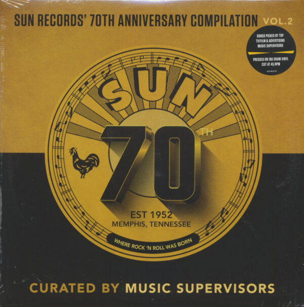 Various - Sun Records' 70th Anniversary Compilation Vol.2 - Where Rock 'N Roll Was Born (LP