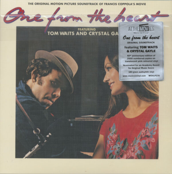 Crystal Gayle & Tom Waits - One From The Heart (180g colored Vinyl