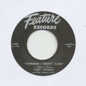 Tabby Thomas - Mmmmm I Don't Care - Tomorrow (7inch