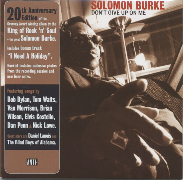 Solomon Burke - Don't Give Up On Me - 20th Anniversary Edition (CD)