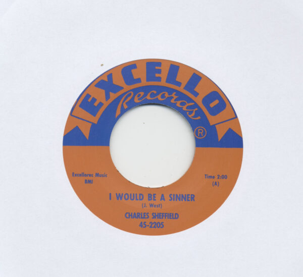 Charles Sheffield - I Would Be A Sinner - The Kangaroo (7inch