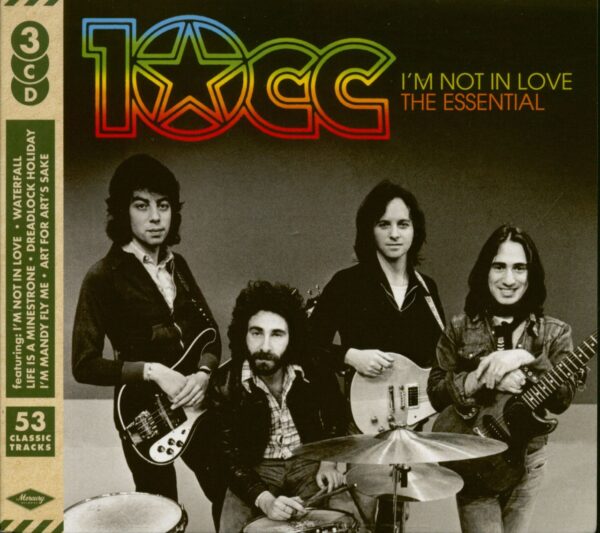 10CC - I'm Not In Love - The Essential (3-CD)