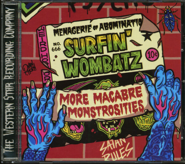 The Surfin' Wombatz - More Macabre Monstrosities (CD)