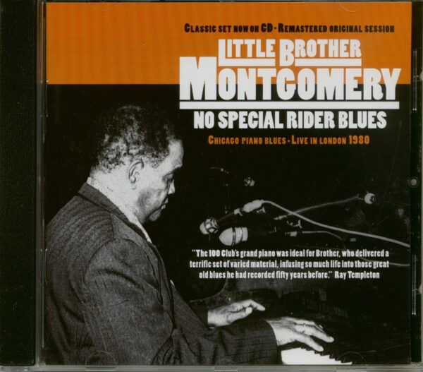 Little Brother Montgomery - No Special Rider Blues (CD)