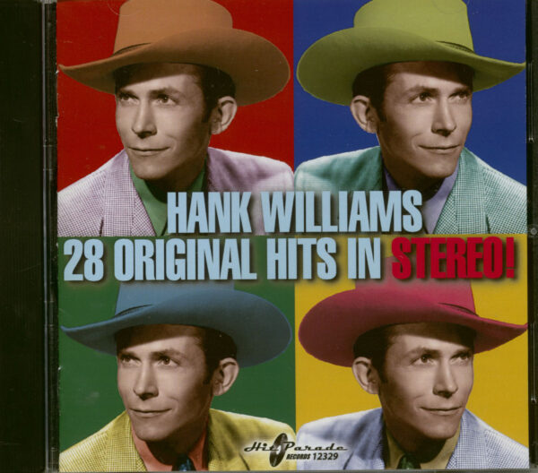 Hank Williams - 28 Original Hits In Stereo (CD)