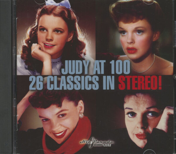 Judy Garland - Judy At 100 - 26 Classics In Stereo (CD)