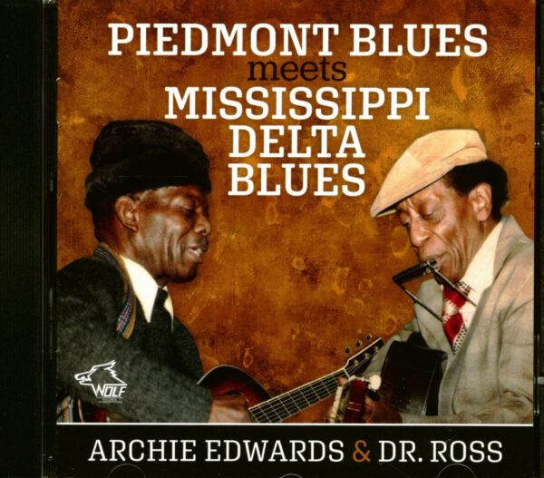 Archie Edwards & Dr. Ross - Piedmont Blues Meets Mississippi Delta Blues (CD)