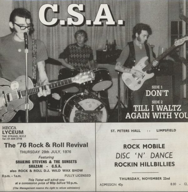 C.S.A. - Don't - Till I Waltz Again With You (45rpm