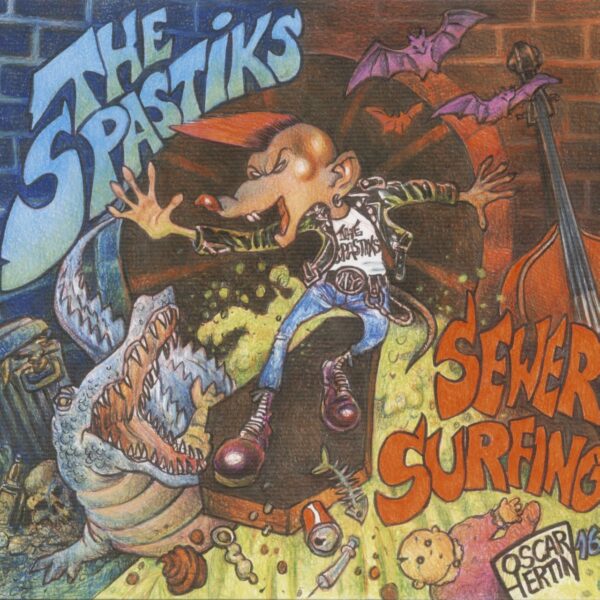 The Spastiks - Sewer Surfing (LP)