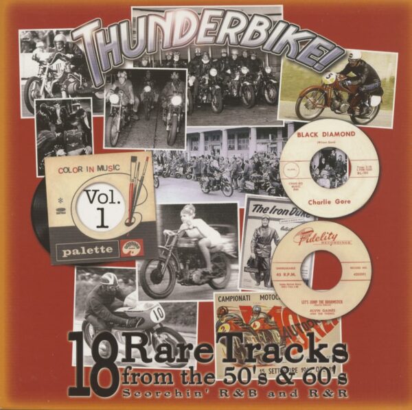 Various - Thunderbike! Vol.1 - 18 Rare Tracks From Th e 50's & 60's (LP)