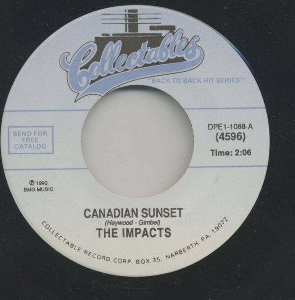 The Impacts / The Lafayettes - Canadian Sunset - Life's Too Short (7inch