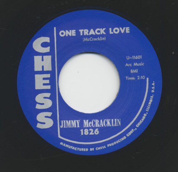 Jimmy McCracklin - One Track Love - Trottin (7inch