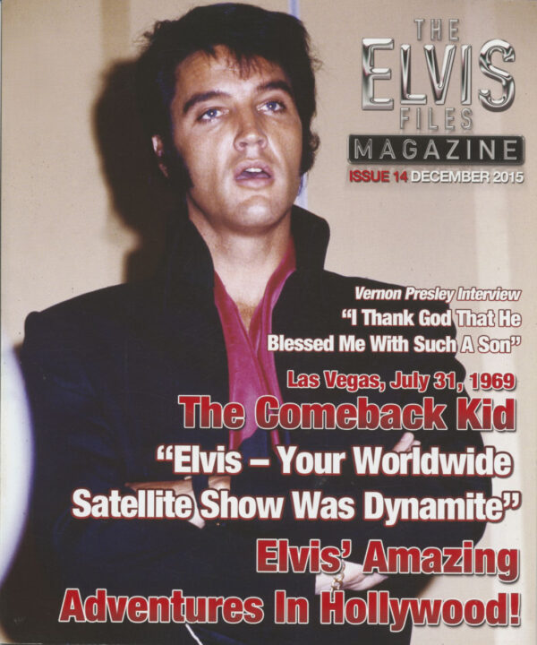 Elvis Presley - The Elvis Files Magazine #14 - December 2015