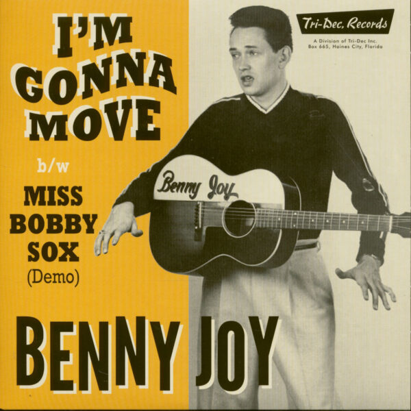 Benny Joy - I'm Gonna Move - Miss Bobby Sox (7inch