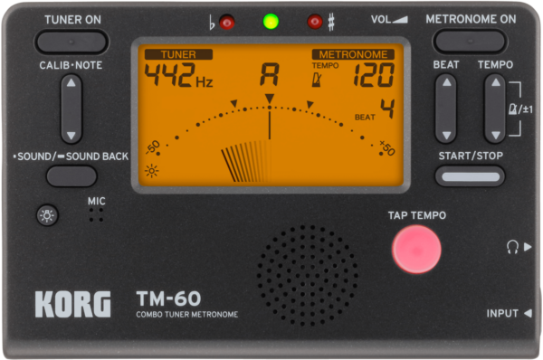 Tuner / Metronom Korg TM-60 BK