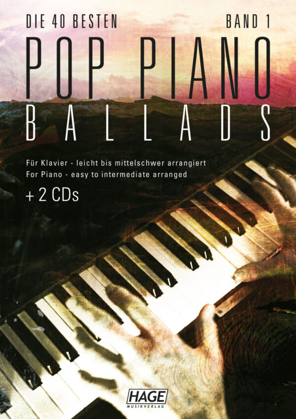 Sammelbuch Pop Piano Ballads Band 1