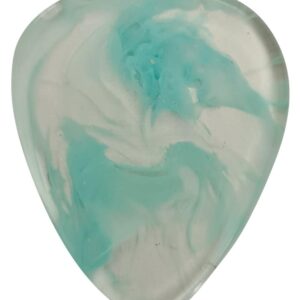 Stanford Guitar Pick Whirlpool Blue Resin