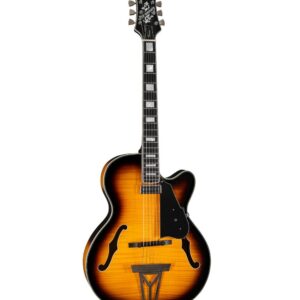 Stromberg Montreux Vintage Sunburst / Aged Nickel (Flame Maple Top)