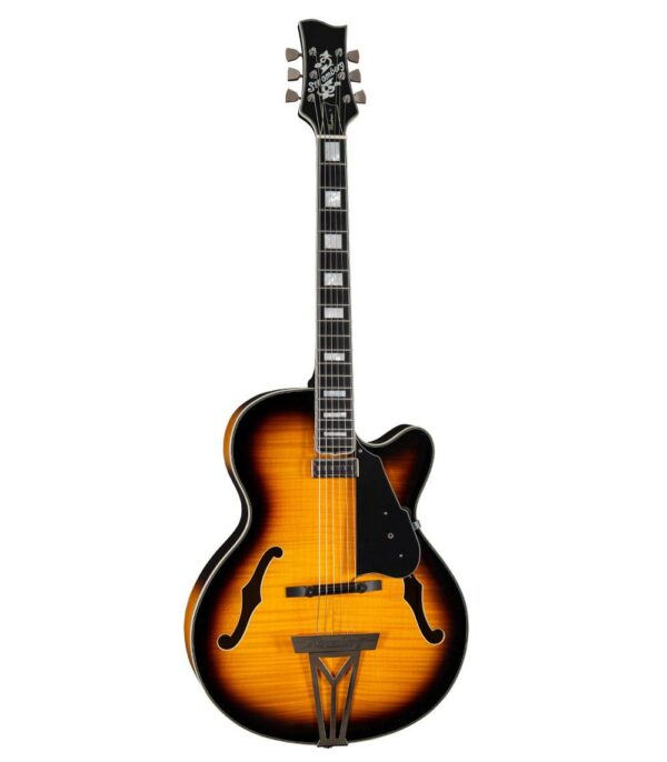 Stromberg Montreux Vintage Sunburst / Aged Nickel (Flame Maple Top)