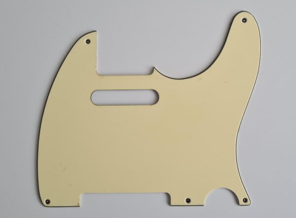 T-Style Pickguard 3-Ply Cream