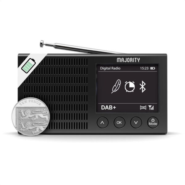 Majority Eddington Tragbares DAB-Radio