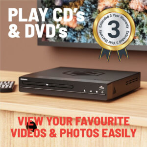 Oakcastle DVD100 Version 2 -EU | DVD & CD-Player