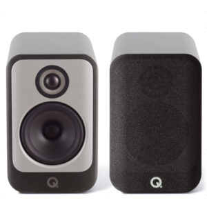 Q Acoustics Concept 30 Stereo Regallautsprecher Paar Silber Hochglanz