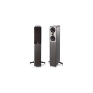 Q Acoustics Concept 50 Stereo Standlautsprecher Paar Silber Hochglanz