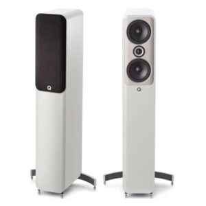 Q Acoustics Concept 50 Stereo Standlautsprecher Paar Weiß Hochglanz