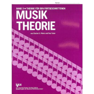 Arbeitsbuch Musik Theorie Band 3