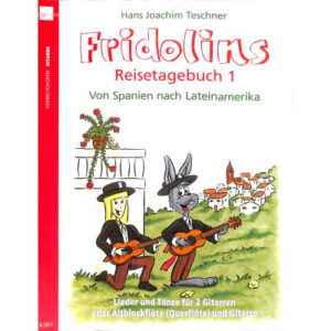 Spielbuch für Gitarre Fridolins Reisetagebuch 1 Antiquariat