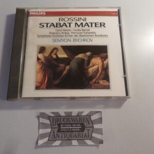 Stabat Mater [Audio CD] Vaness Bartoli Bychkov Sobr RossiniGioacchino