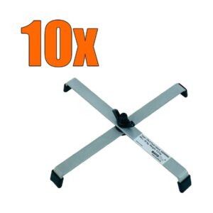 10x EUROLITE FS-1 Floorstand