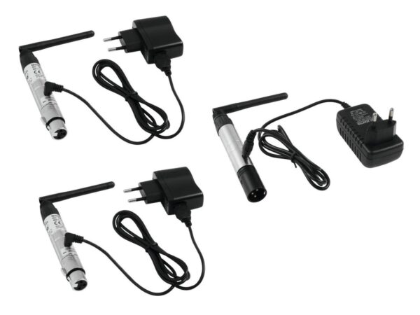 EUROLITE Set QuickDMX 1x Sender + 2x Empf?nger