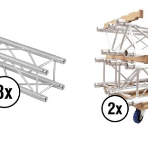 ALUTRUSS Set QUADLOCK QL-ET34-2000 + Trusswagen